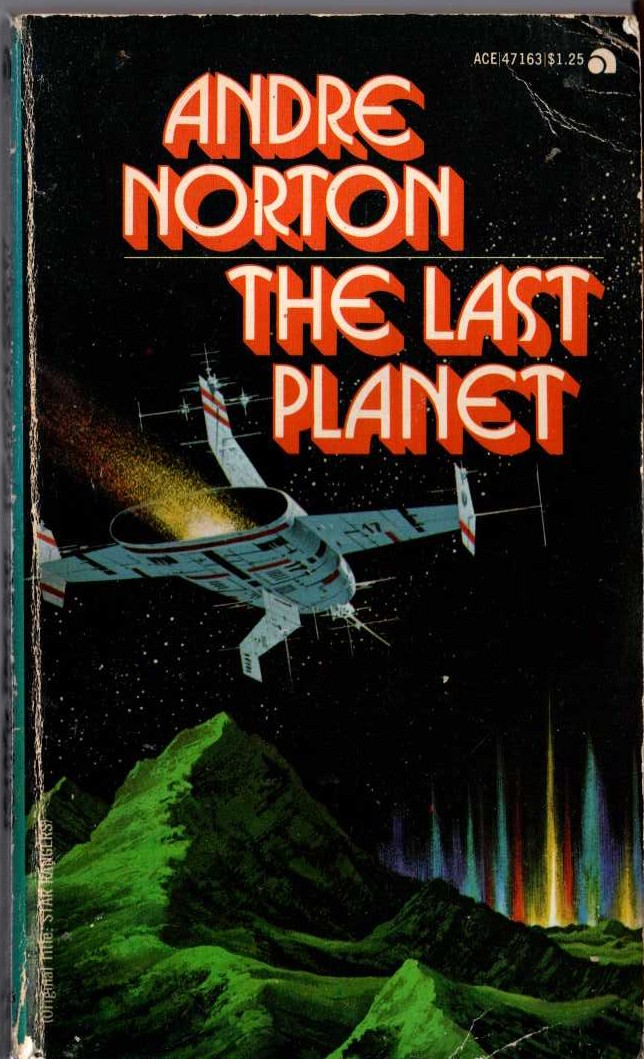 Andre Norton  THE LAST PLANET front book cover image
