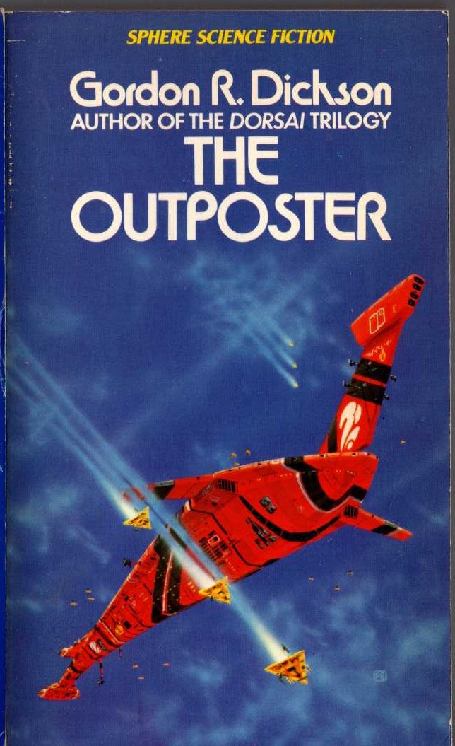 Gordon R. Dickson  THE OUTPOSTER front book cover image