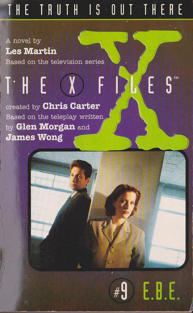 Les Martin  THE X FILES #9: E.B.E. front book cover image