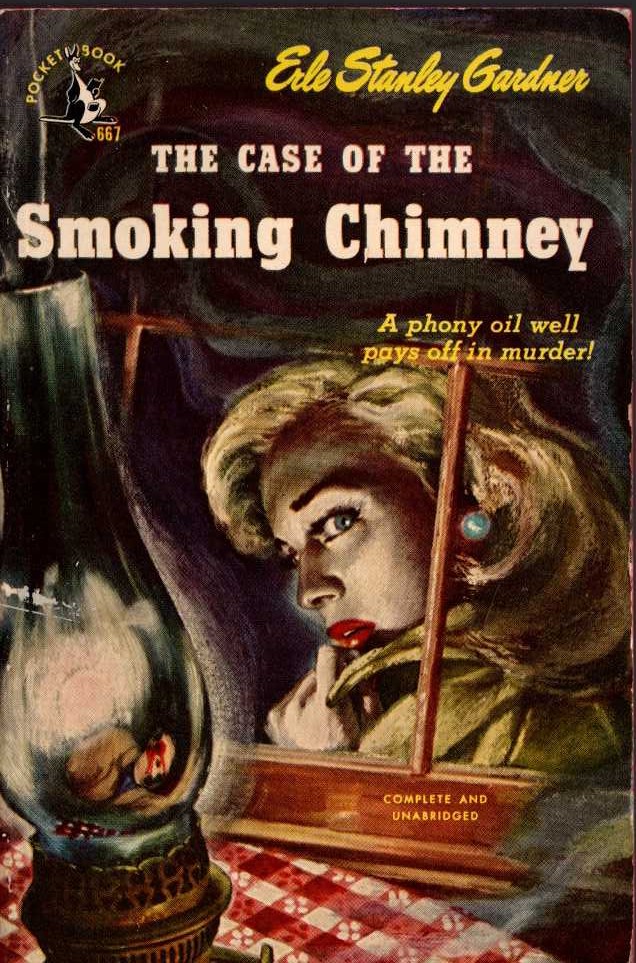 Erle Stanley Gardner  THE CASE OF THE SMOKING CHIMNEY front book cover image