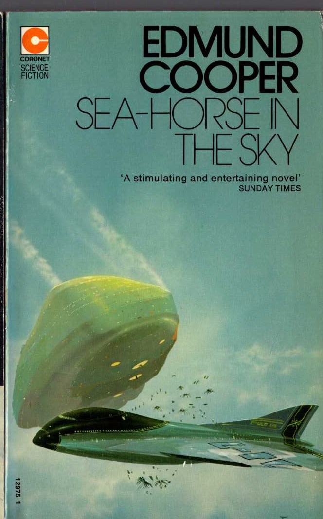 Edmund Cooper  SEA-HORSE IN THE SKY front book cover image