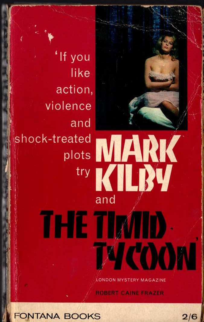 Robert Caine Frazer  MARK KILBY AND THE TIMID TYCOON front book cover image