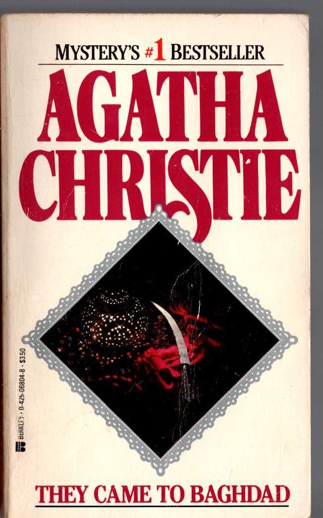 Agatha Christie  THEY CAME TO BAGHDAD front book cover image