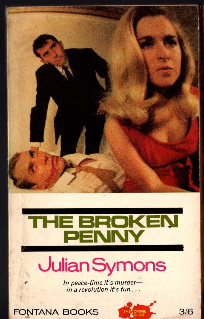 Julian Symons  THE BROKEN PENNY front book cover image
