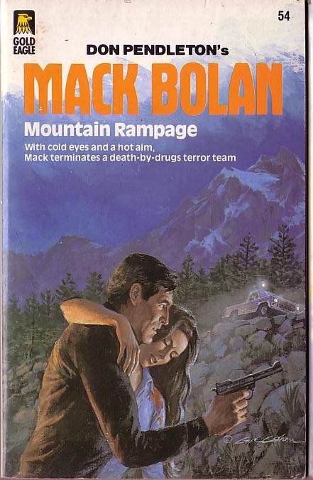 Don Pendleton  MACK BOLAN: MOUNTAIN RAMPAGE front book cover image