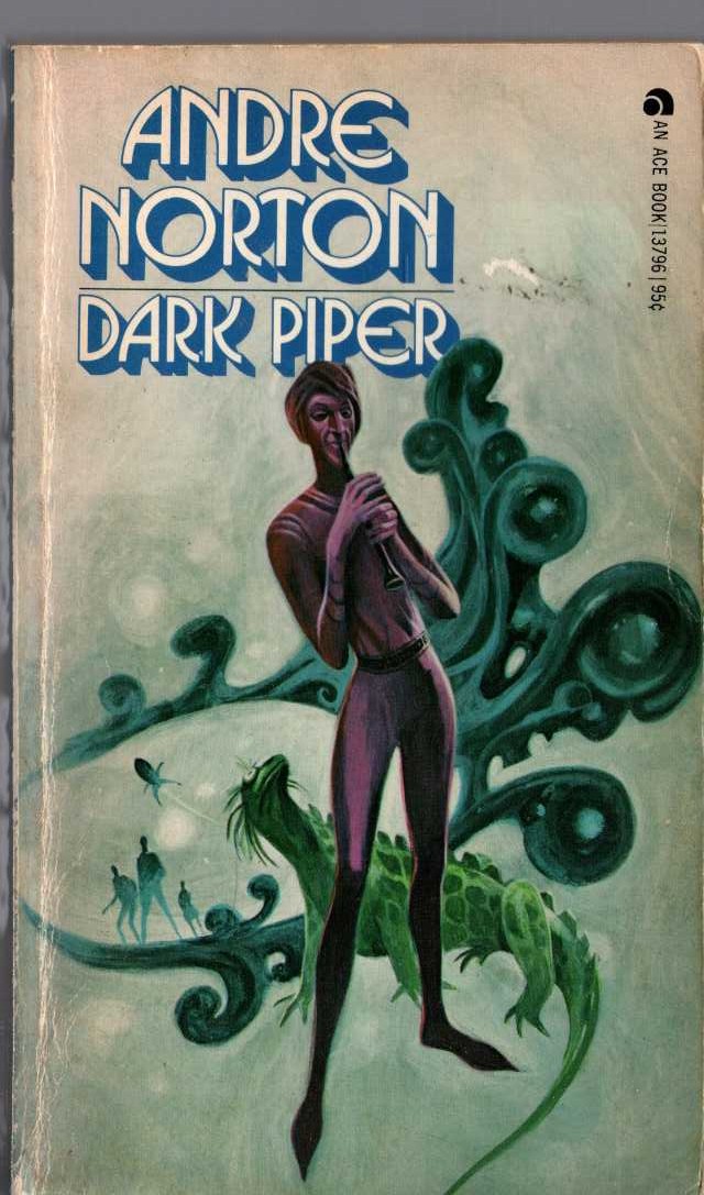 Andre Norton  DARK PIPER front book cover image