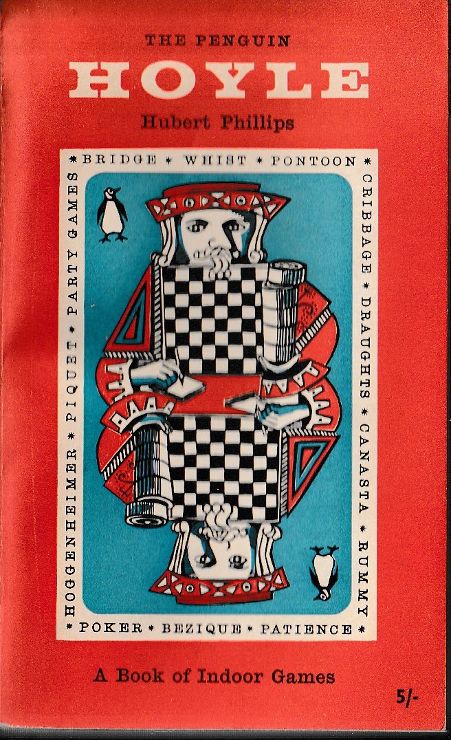 Hubert Phillips  THE PENGUIN HOYLE. A Book of Indoor Games front book cover image