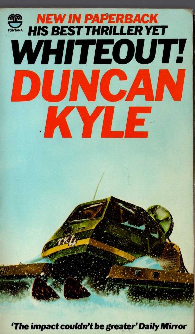 Duncan Kyle  WHITEOUT! front book cover image