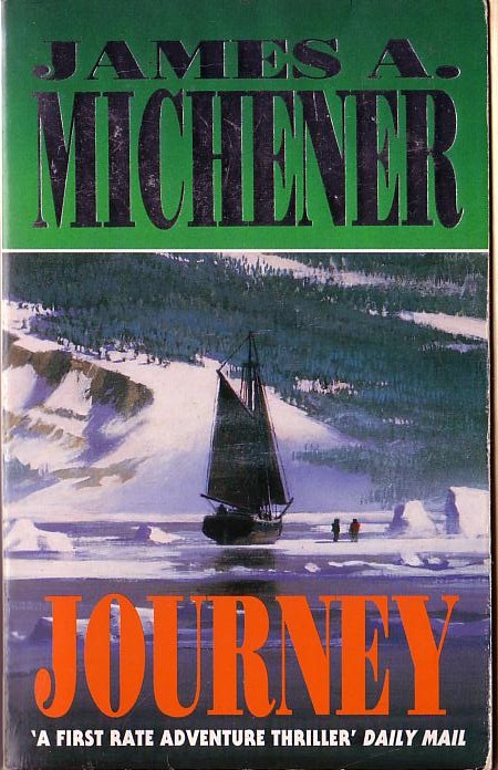 James A. Michener  JOURNEY front book cover image