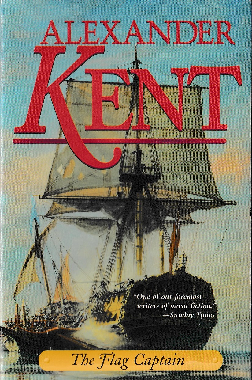 Alexander Kent  THE FLAG CAPTAIN front book cover image