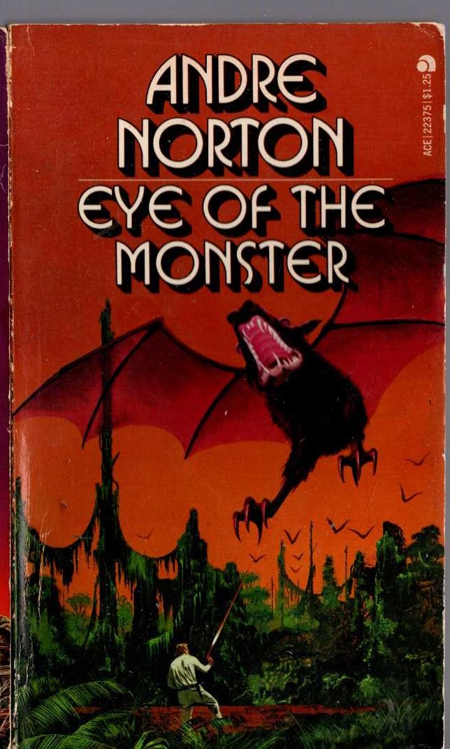 Andre Norton  EYE OF THE MONSTER front book cover image