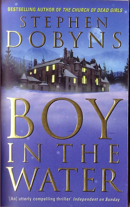 Stephen Dobyns  BOY IN THE WATER front book cover image