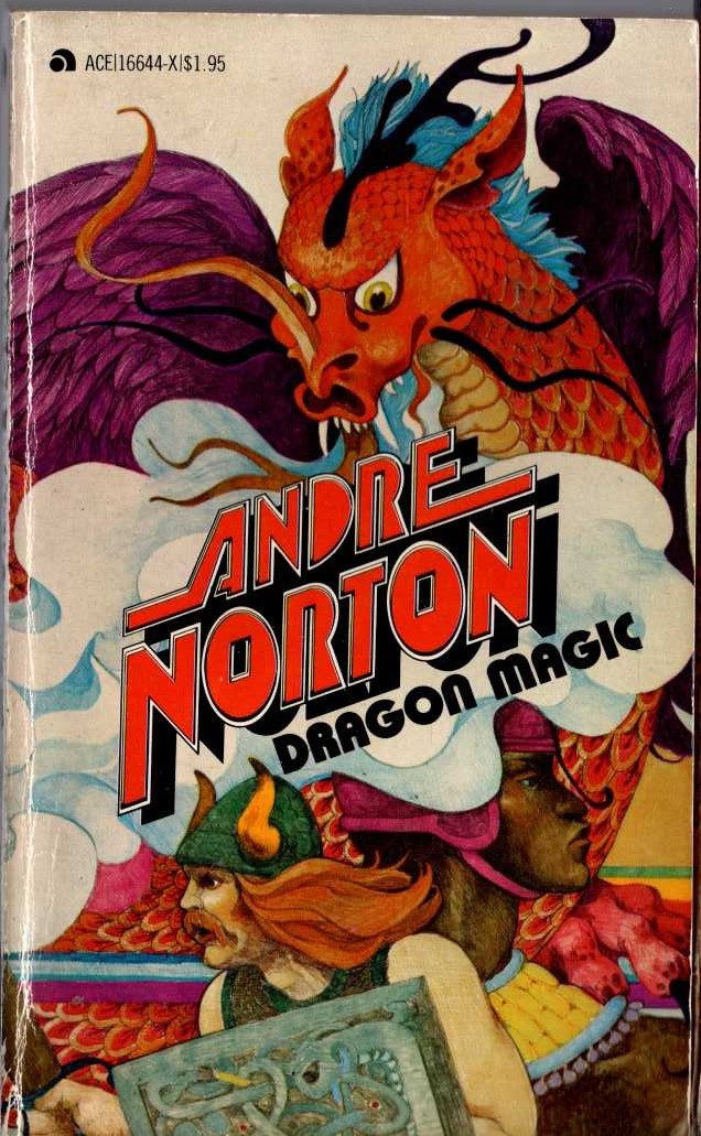 Andre Norton  DRAGON MAGIC front book cover image