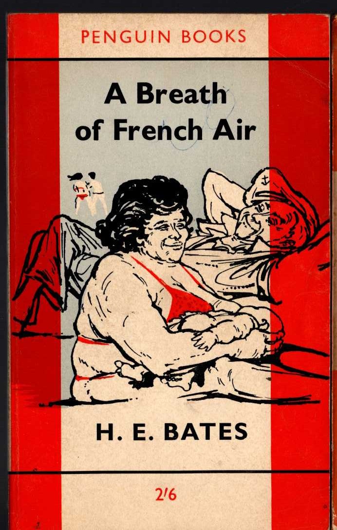 H.E. Bates  A BREATH OF FRENCH AIR front book cover image