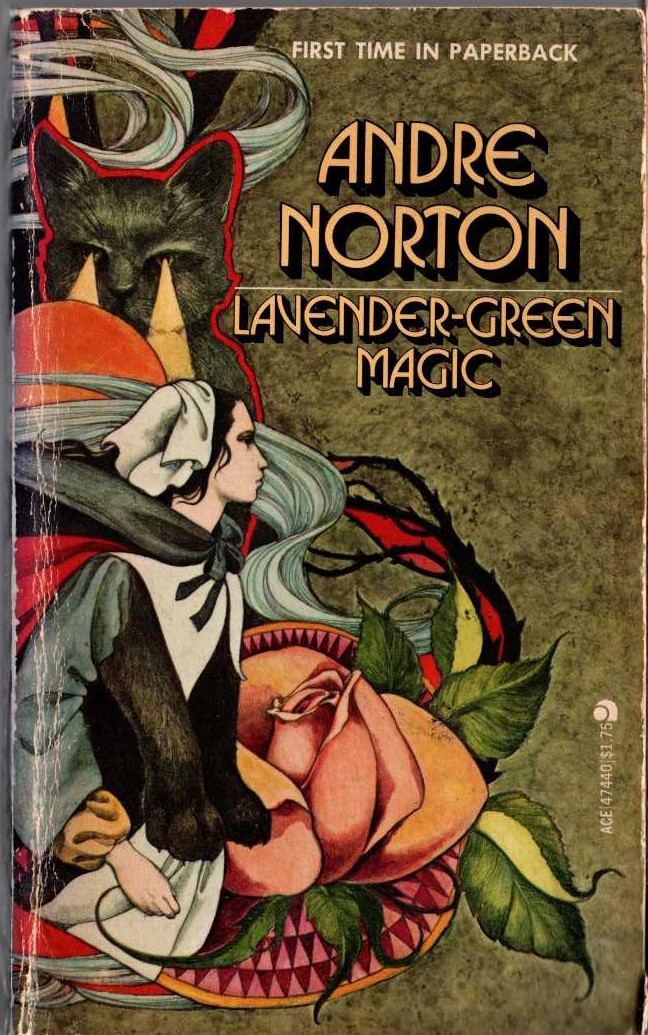Andre Norton  LAVENDER-GREEN MAGIC front book cover image