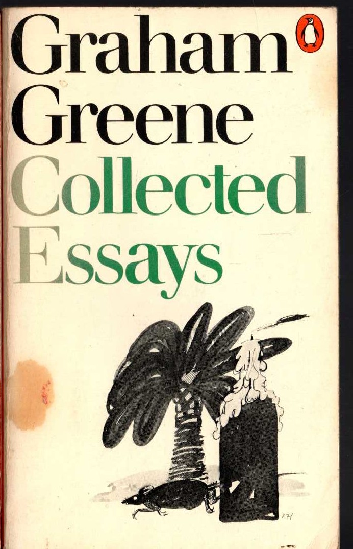 Graham Greene  COLLECTED ESSAYS front book cover image