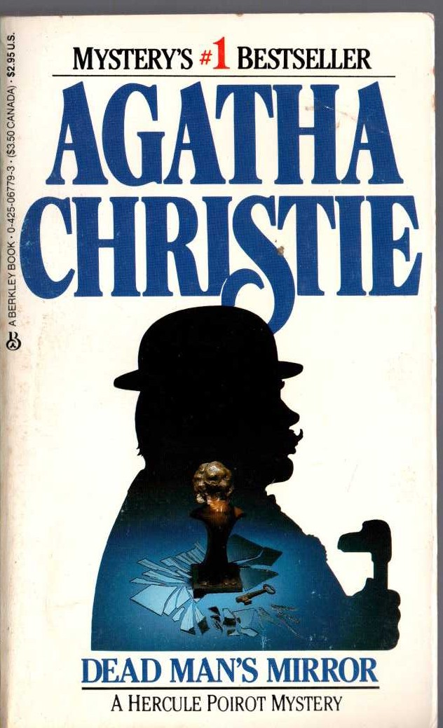 Agatha Christie  DEAD MAN'S MIRROR front book cover image