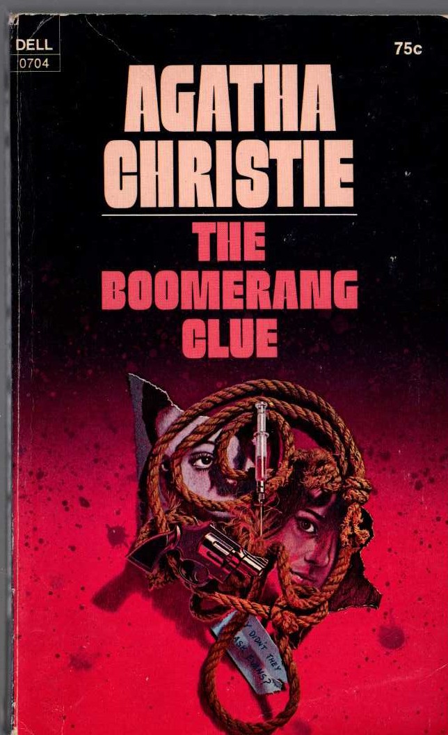 Agatha Christie  THE BOOMERANG CLUE front book cover image