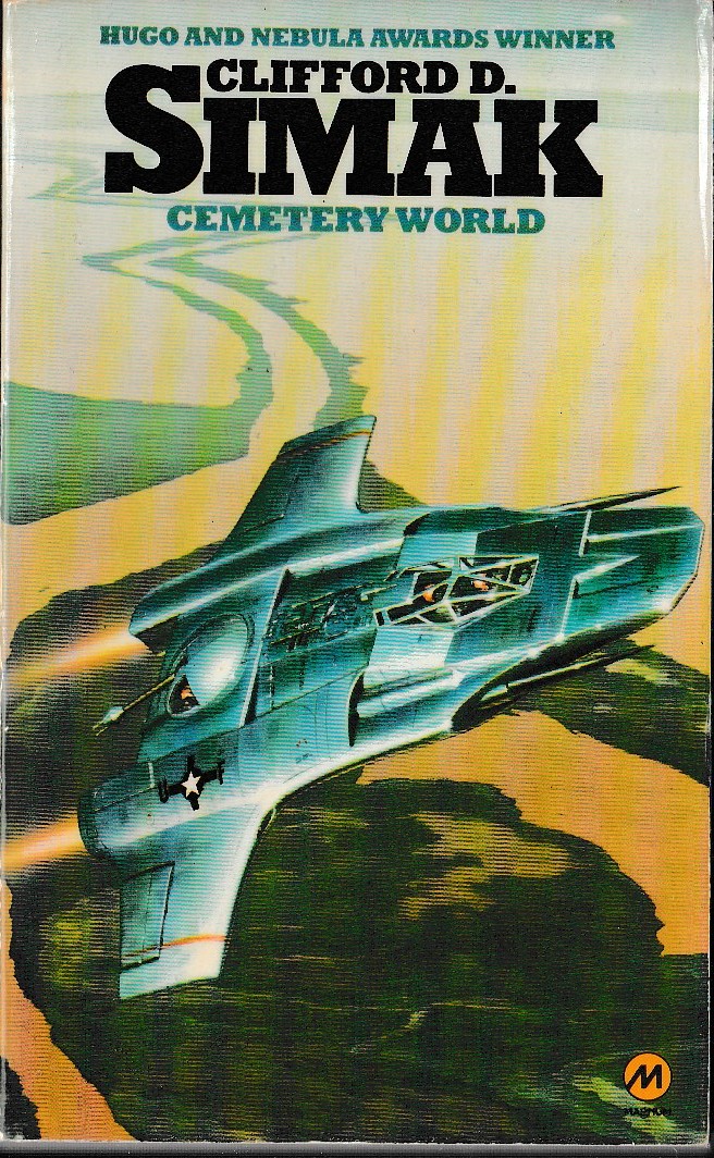 Clifford D. Simak  CEMETERY WORLD front book cover image