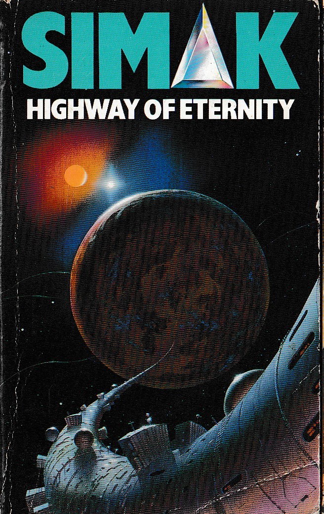 Clifford D. Simak  HIGHWAY OF ETERNITY front book cover image