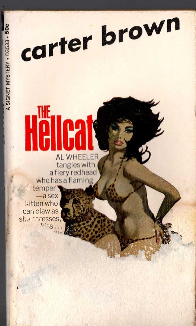 Carter Brown  THE HELLCAT front book cover image