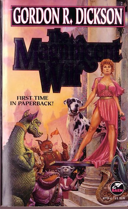 Gordon R. Dickson  THE MAGNIFICENT WILF front book cover image