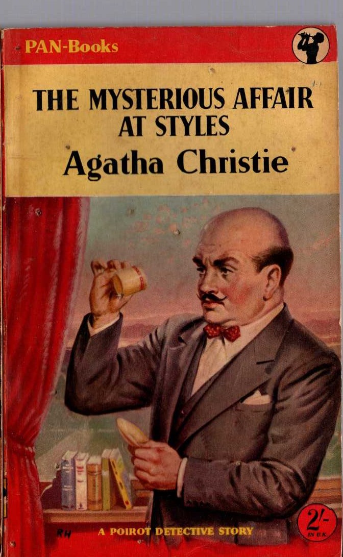 Agatha Christie  THE MYSTERIOUS AFFAIR AT STYLES front book cover image