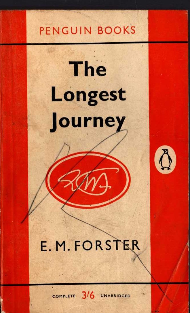 E.M. Forster  THE LONGEST JOURNEY front book cover image