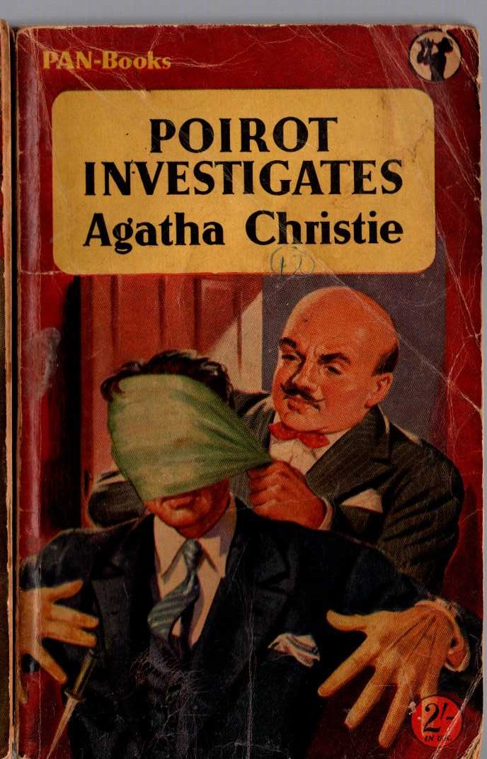 Agatha Christie  POIROT INVESTIGATES front book cover image