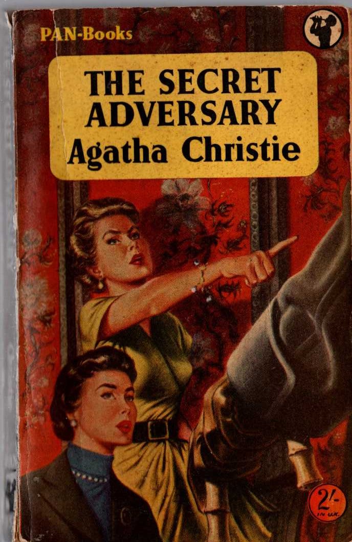 Agatha Christie  THE SECRET ADVERSARY front book cover image