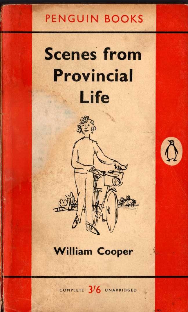 William Cooper  SCENES FROM PROVINCIAL LIFE front book cover image