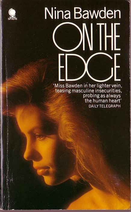 Nina Bawden  ON THE EDGE [GEORGE BENEATH A PAPER MOON] front book cover image