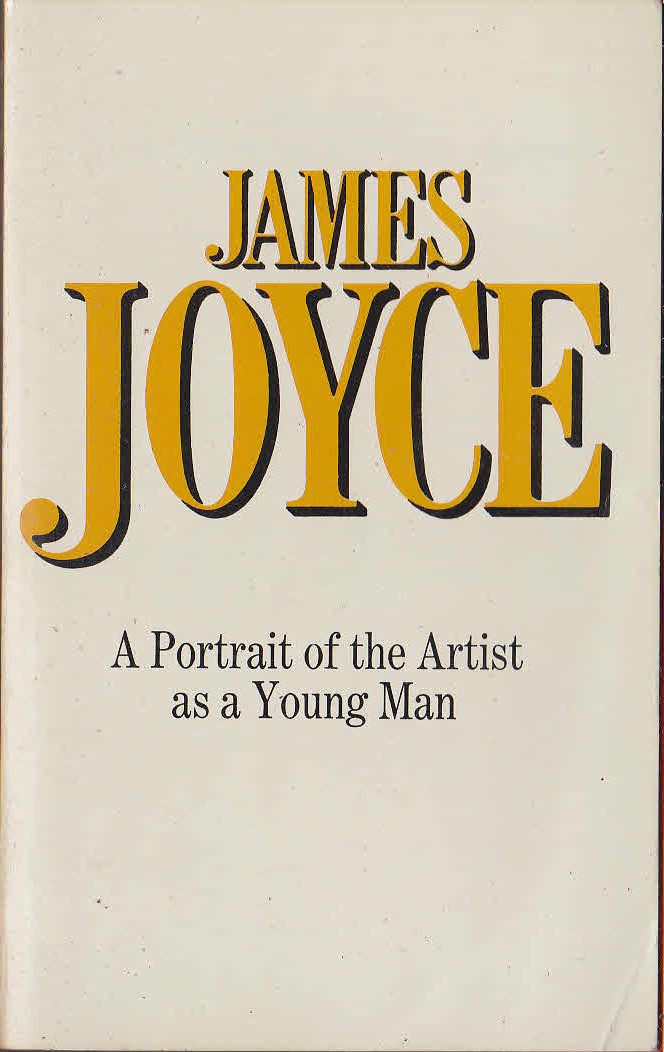 James Joyce  A PORTRAIT OF THE ARTIST AS A YOUNG MAN front book cover image