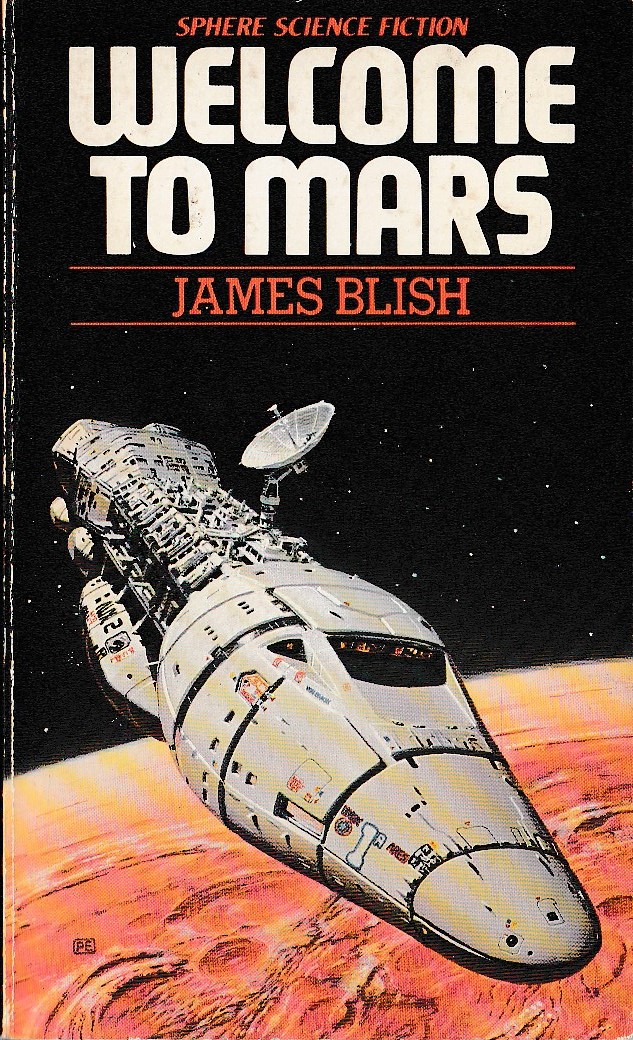 James Blish  WELCOME TO MARS front book cover image