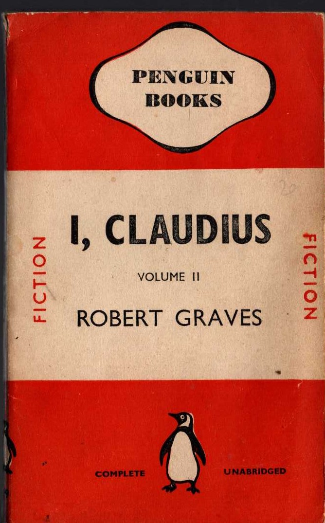 Robert Graves  I,-CLAUDIUS. Volume 2 front book cover image