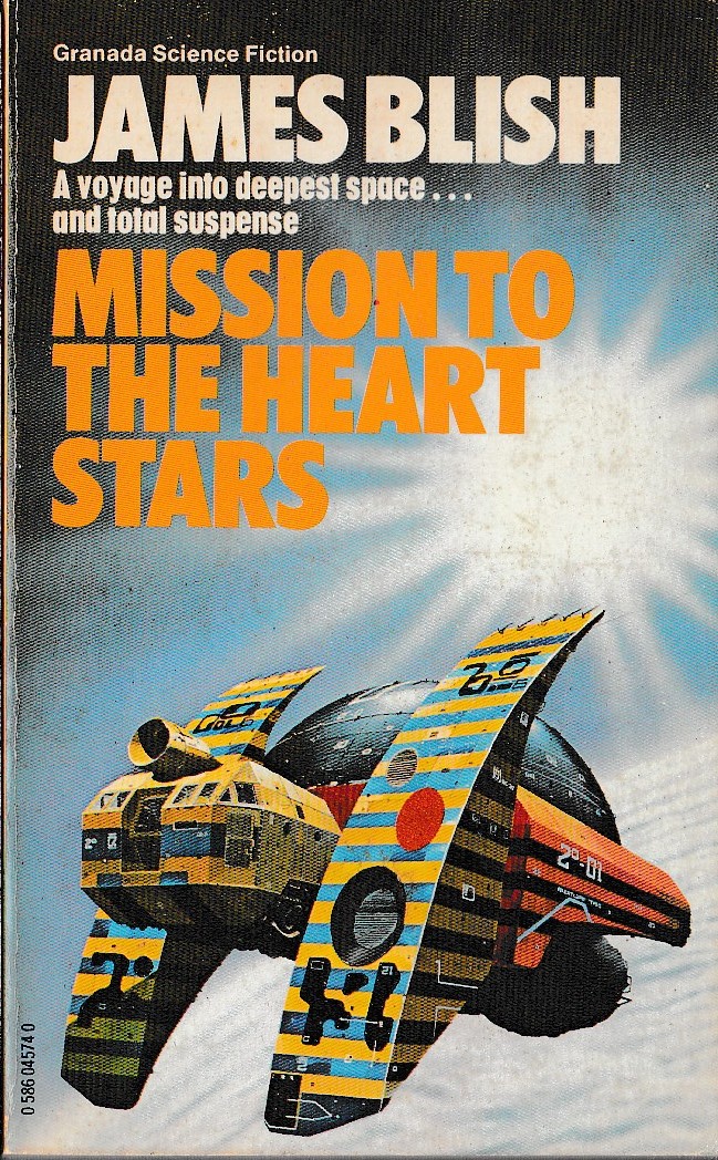 James Blish  MISSION TO THE HEART STARS front book cover image