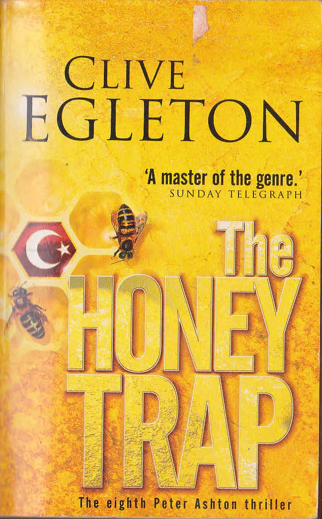 Clive Egleton  THE HONEY TRAP front book cover image