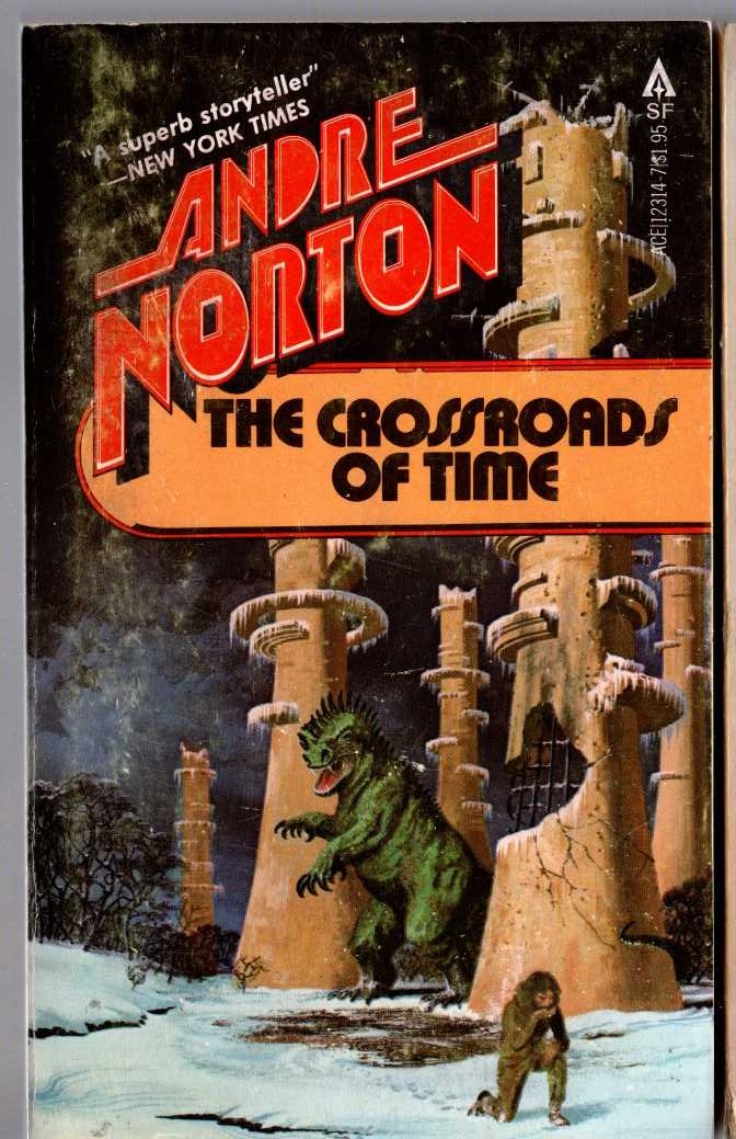 Andre Norton  THE CROSSROADS OF TIME front book cover image