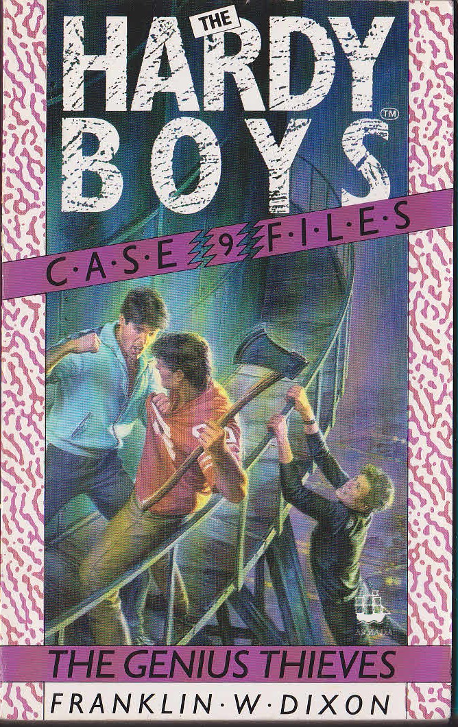 Franklin W. Dixon  THE HARDY BOYS CASEFILES: #9 THE GENIUS THIEVES front book cover image