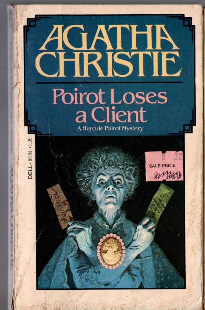 Agatha Christie  POIROT LOSES A CLIENT front book cover image