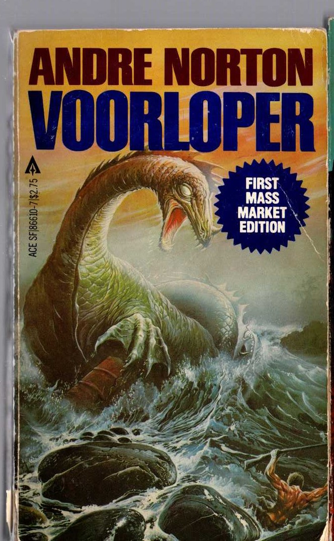 Andre Norton  VOORLOPER front book cover image