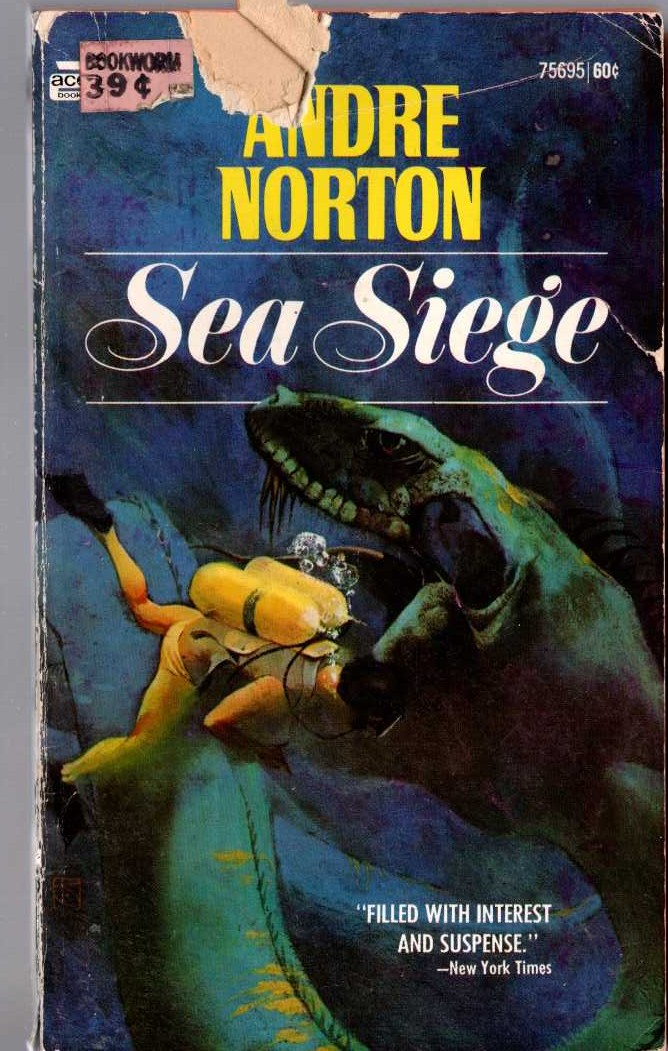 Andre Norton  SEA SIEGE front book cover image