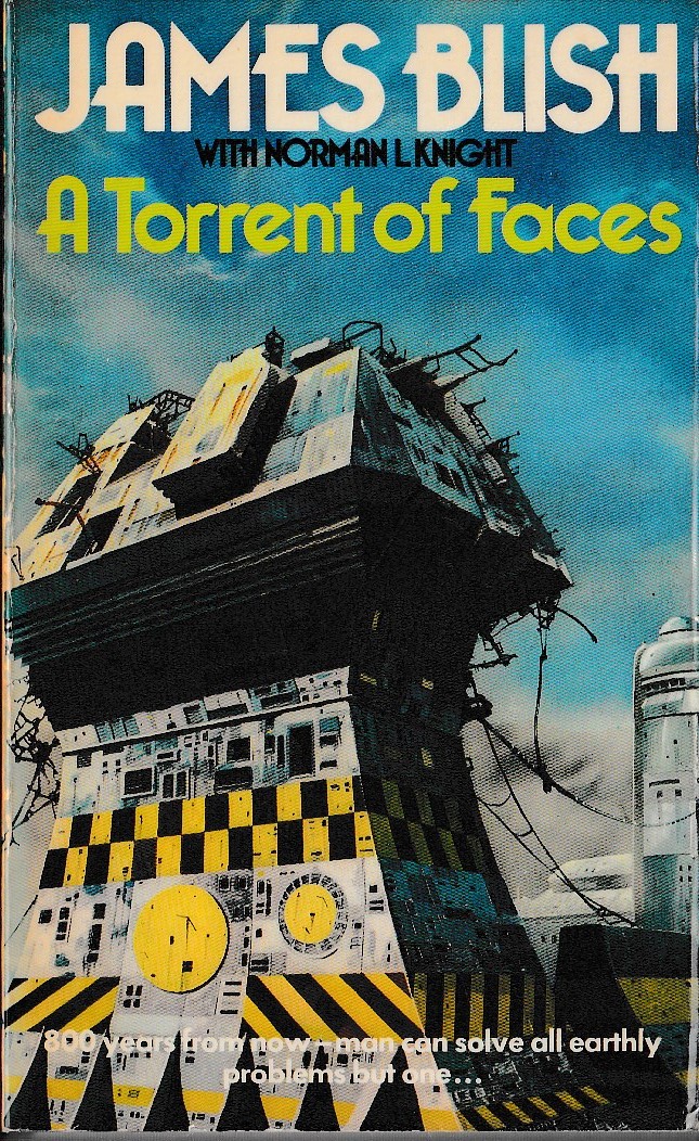 James Blish  A TORRENT OF FACES front book cover image