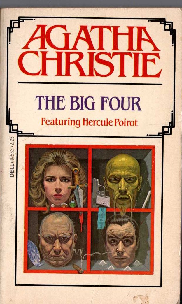 Agatha Christie  THE BIG FOUR front book cover image