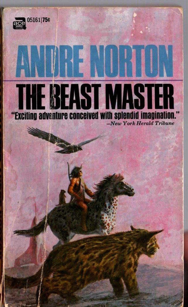 Andre Norton  THE BEAST MASTER front book cover image