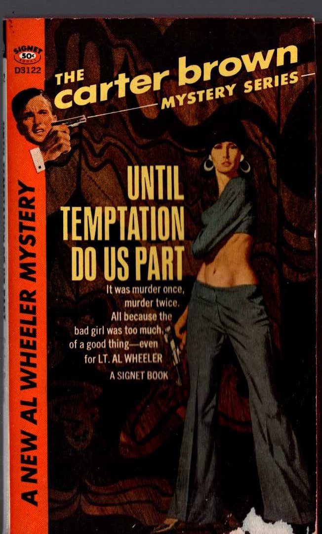 Carter Brown  UNTIL TEMPTATION DO US PART front book cover image