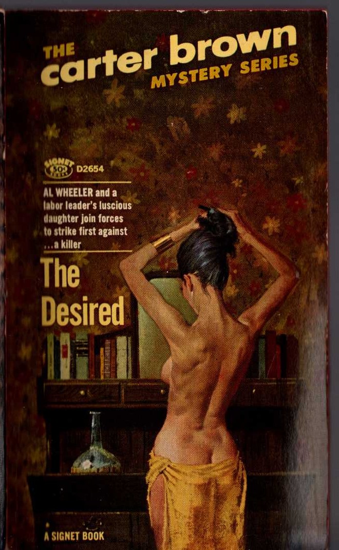 Carter Brown  THE DESIRED front book cover image