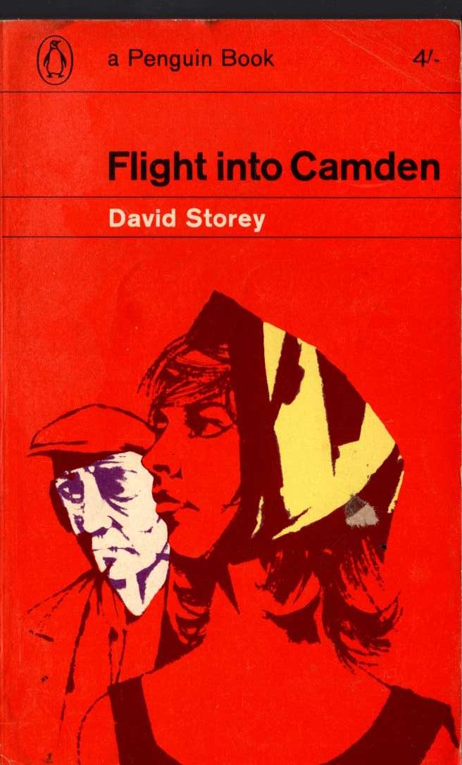 David Storey  FLIGHT INTO CAMDEN front book cover image