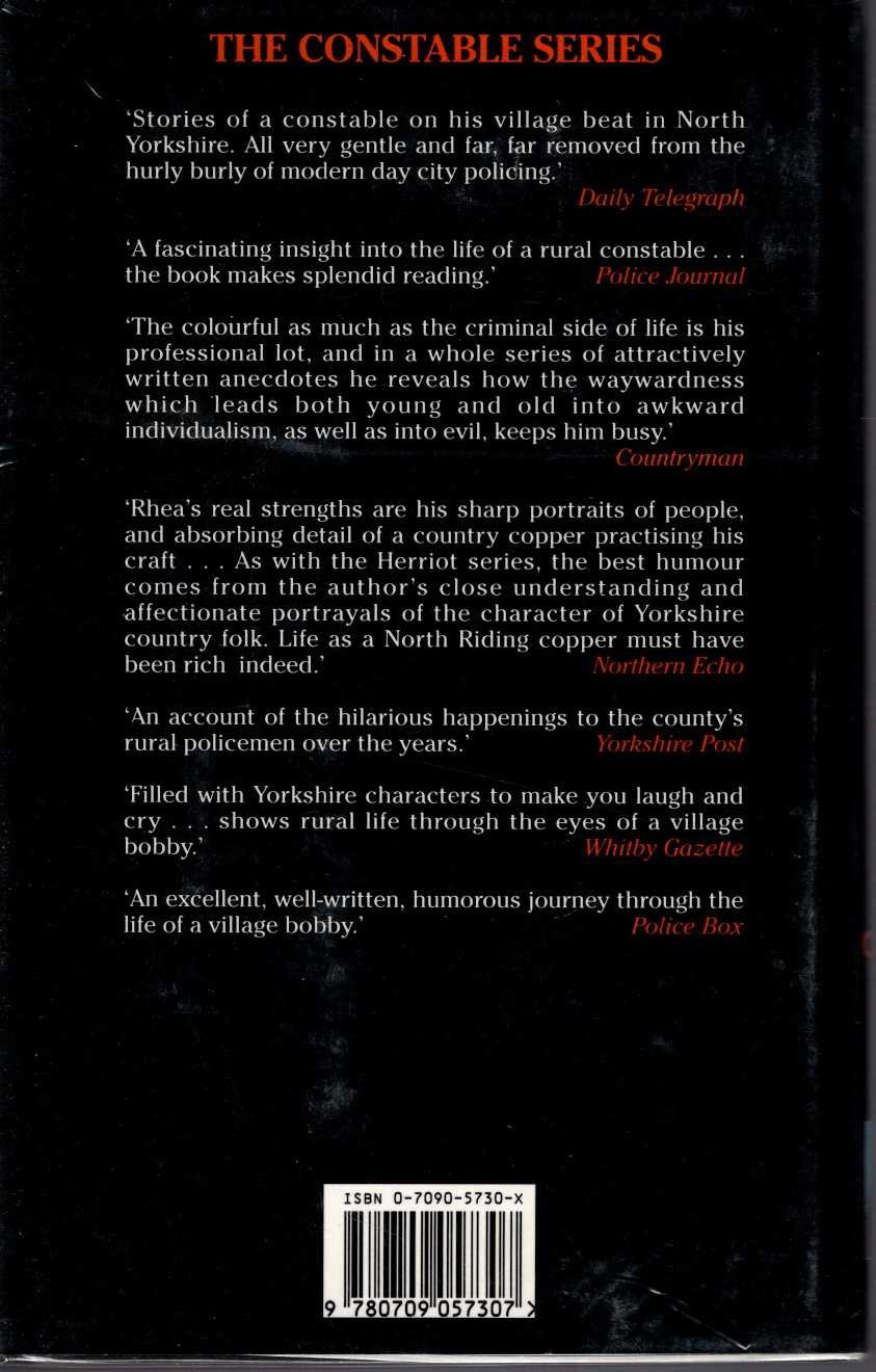 CONSTABLE VERSUS GREENGRASS magnified rear book cover image