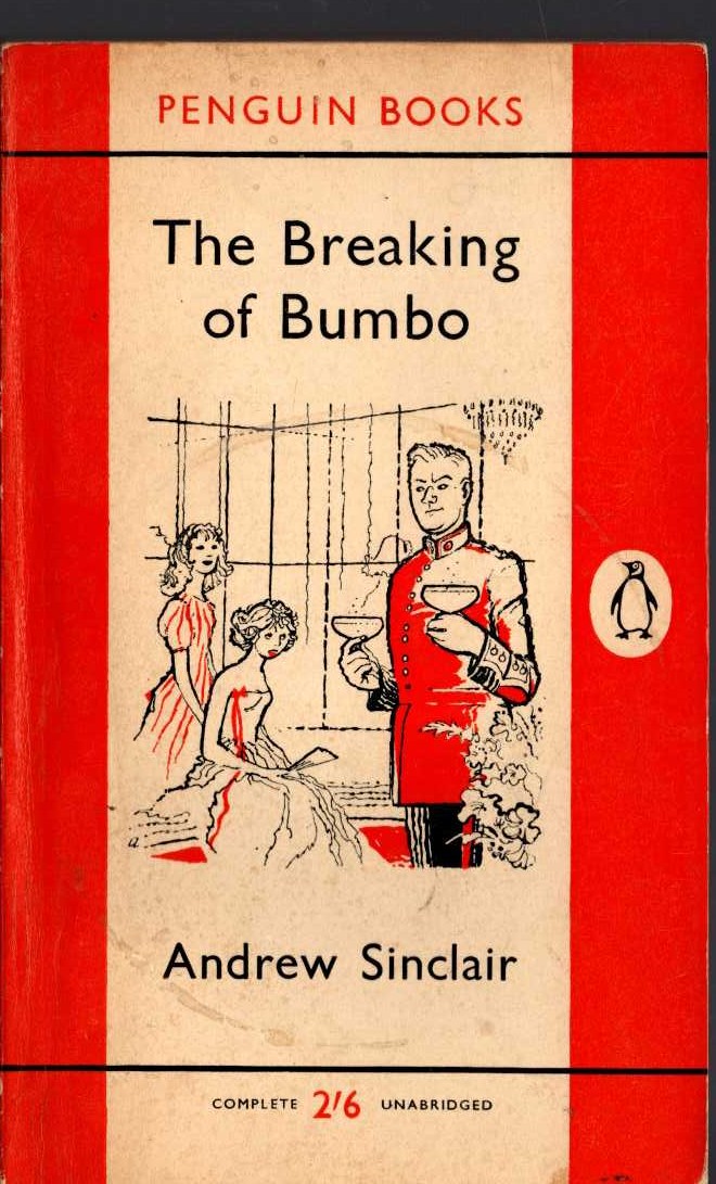 Andrew Sinclair  THE BREAKING OF BUMBO front book cover image
